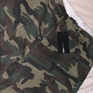 cadet kim oversized camo pants